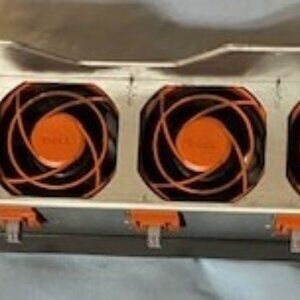 Genuine Dell PowerEdge 6-Slot Fan Cage Assembly 6  Fans